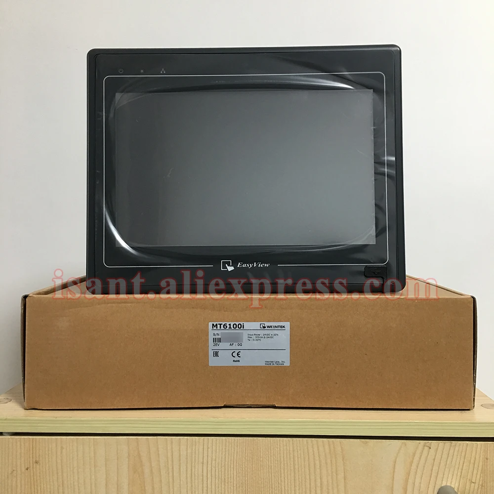 MT6100i 2EV Weintek (EasyView) HMI 10 дюймовая сенсорная панель Встроенный слот для sd карты (новый