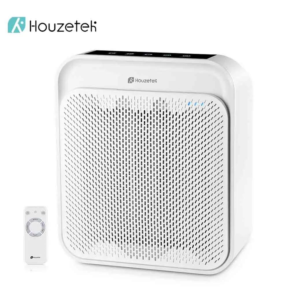 Houzetek GL K18 очиститель воздуха Alexa APP дистанционное управление 3 скорость бега