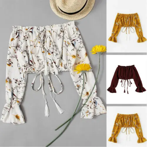 Новинка 2019 лидер продаж модный Женский Повседневный короткий рукав-лепесток с