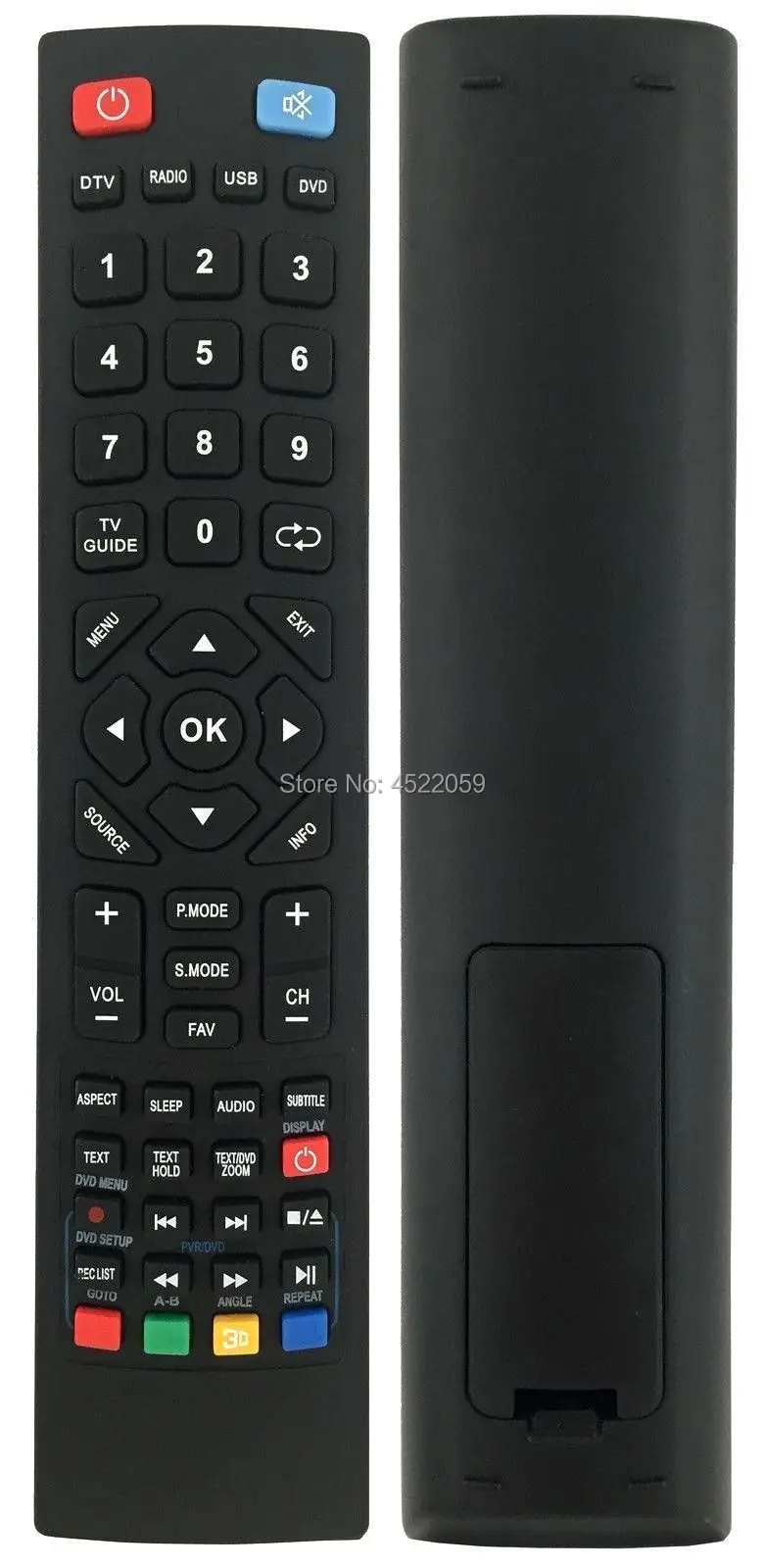 Пульт дистанционного управления для FERNBEDIENUNG sharp (Mando a distancia Blaupunkt 3D JMB TV. SABATV. Хорошо.
