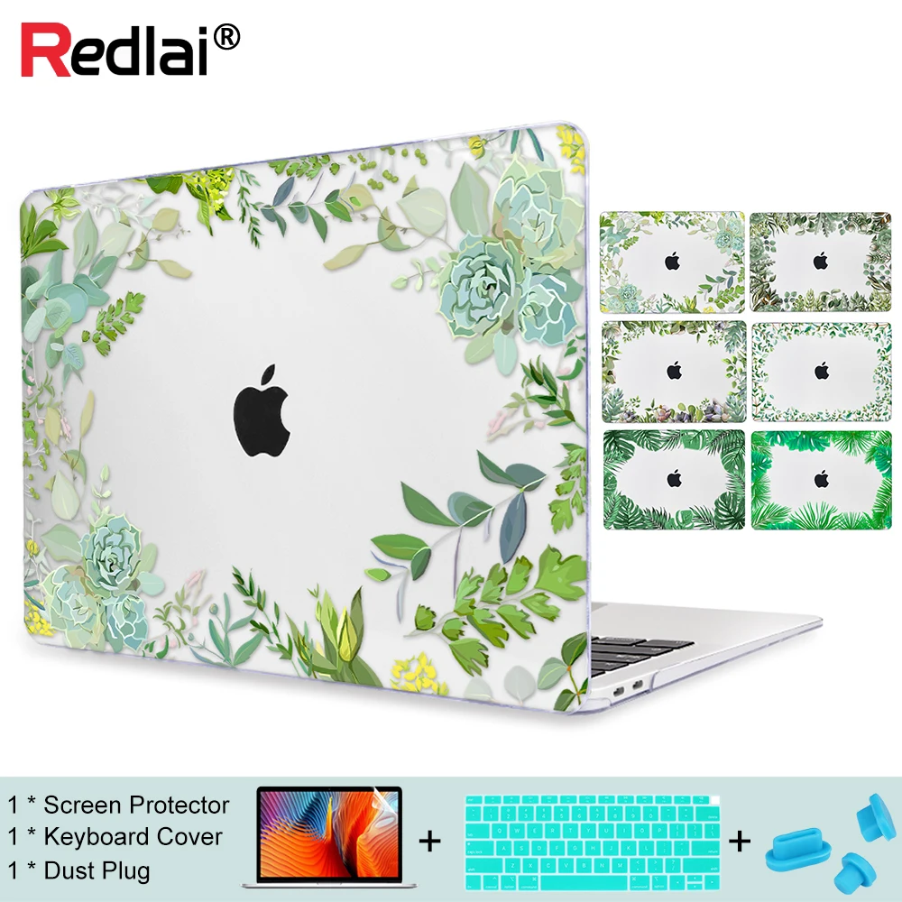 Мягкий пластиковый жесткий чехол для Apple MacBook Air Pro retina 11 6 12 13 3 15 4 дюймов Mac book 2019