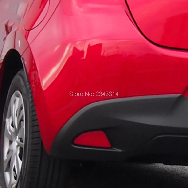 Для Mazda 2 Demio 2016 2017 2018 ABS лампа заднего противотуманного фонаря бампер век бровь