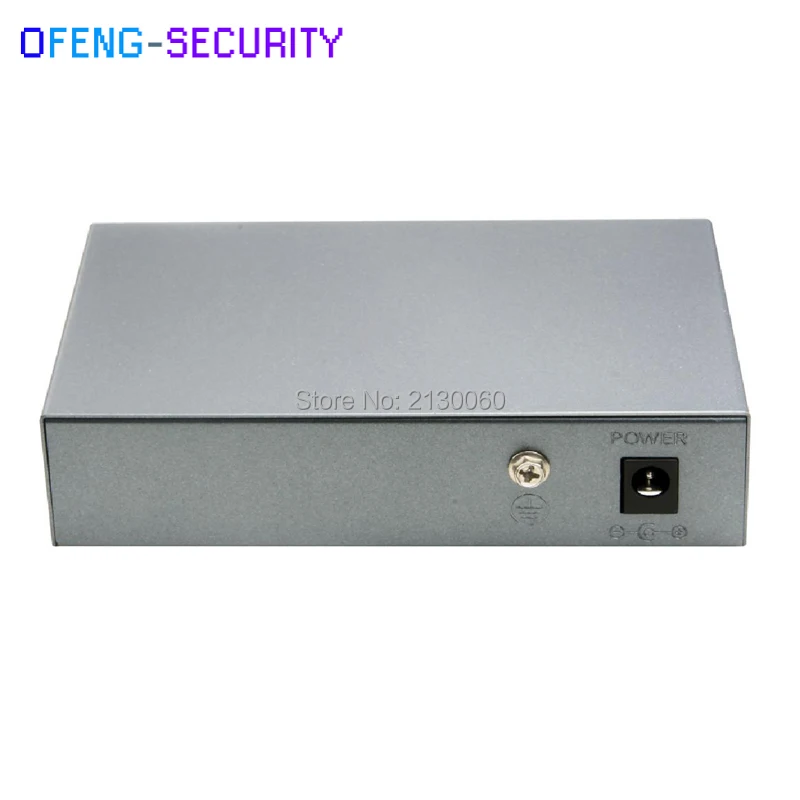 110 Вт Мощность 5 портов Длинная передача PoE коммутатор 250 метров 10/100 м POE Ethernet 802.