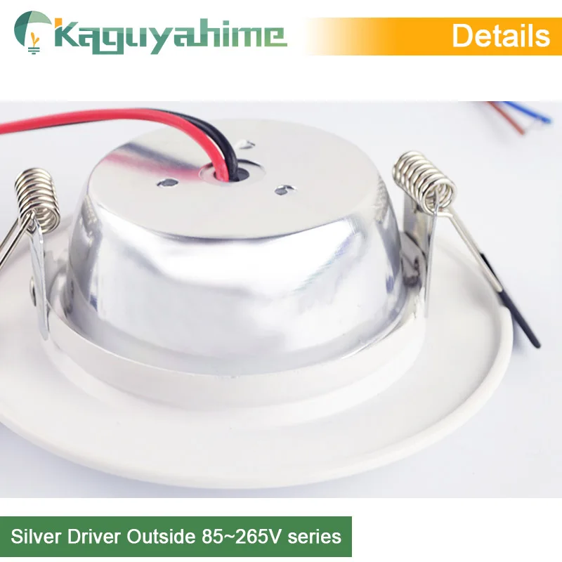 Kaguyahime светодиодный панельные утопленные светильники Высокий Яркий 3W 5W 10W 15W AC 220V