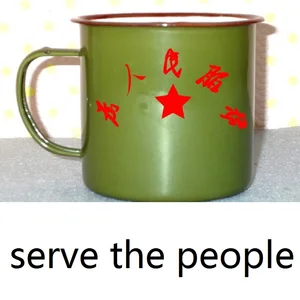 Кружка Классическая Армейская зеленая ручка металлическая из углеродистой стали традиционная китайская кружка эмалированная Кружка Античная кружка