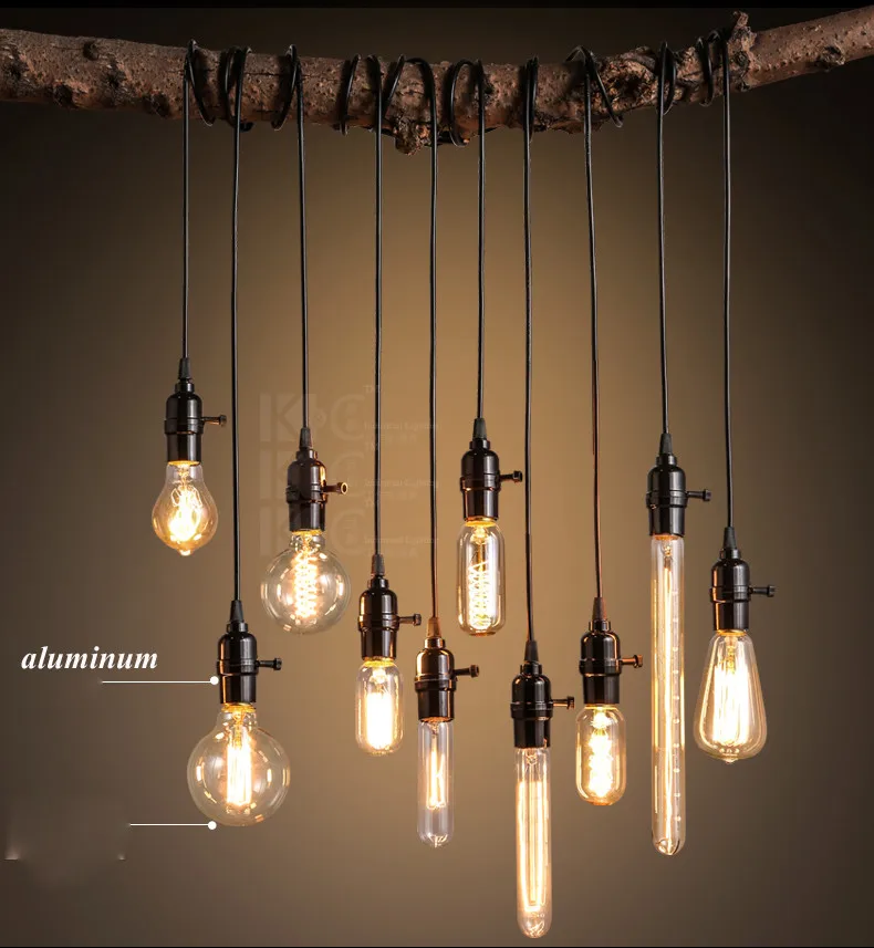 Черная подсветильник ная лампа в стиле ретро креативный светильник лофт для