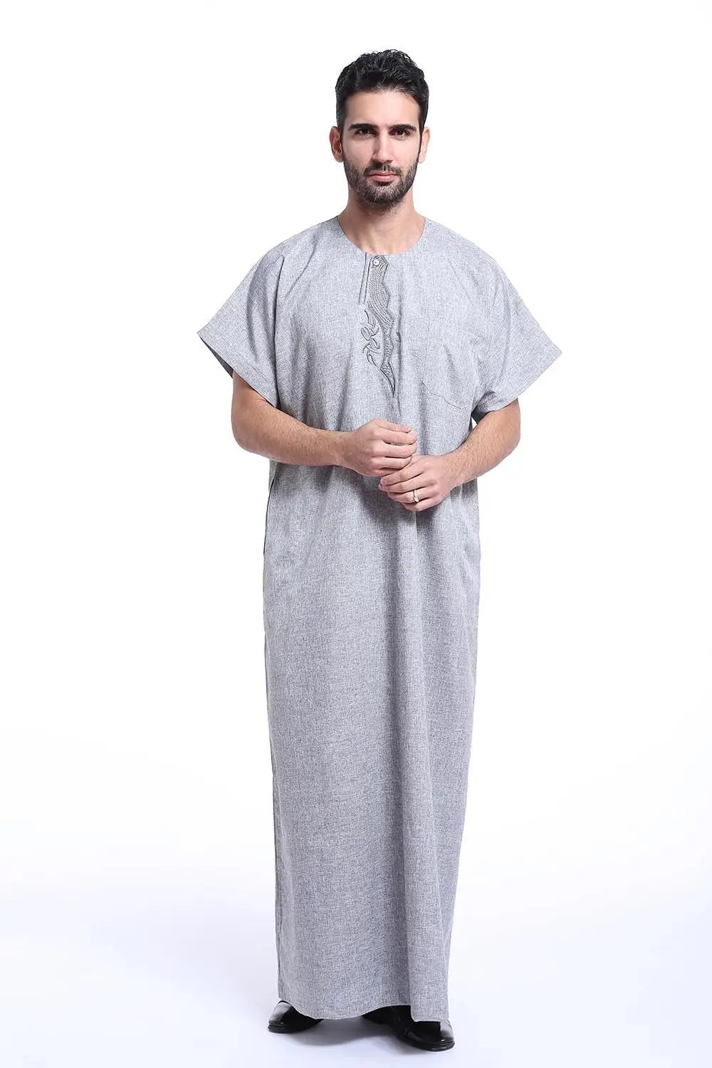 Мужская Тауб Abaya Robe мусульманский исламский Дафа ДаШа Арабская кафтановая Saudi Style