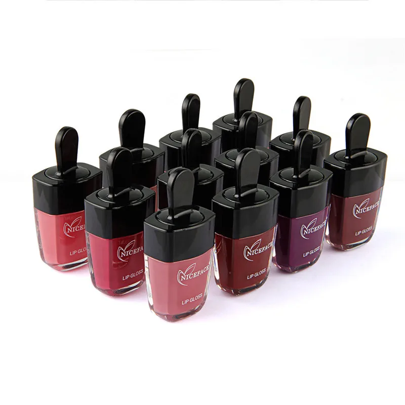 Rakado New Waterproof Matte Liquid Lipstick Moisturizer Smooth Long Lasting Lip Gloss Cosmetics Beauty Makeup Ice Cream Lipgloss | Красота и