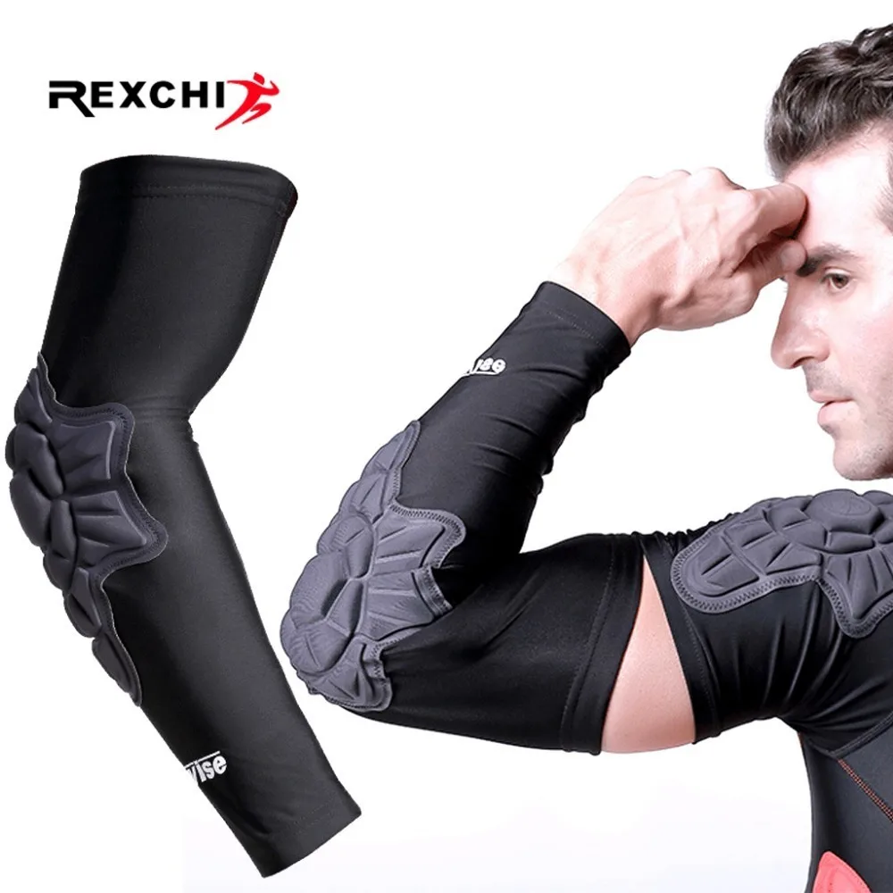 REXCHI 1 шт. 3D Эластичный налокотник защитное снаряжение Спортивная безопасность