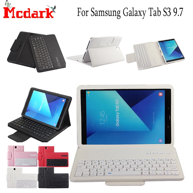 Роскошный кожаный чехол для планшета 9 7 дюйма Samsung Galaxy Tab S3 SM T820 T825|Чехлы планшетов