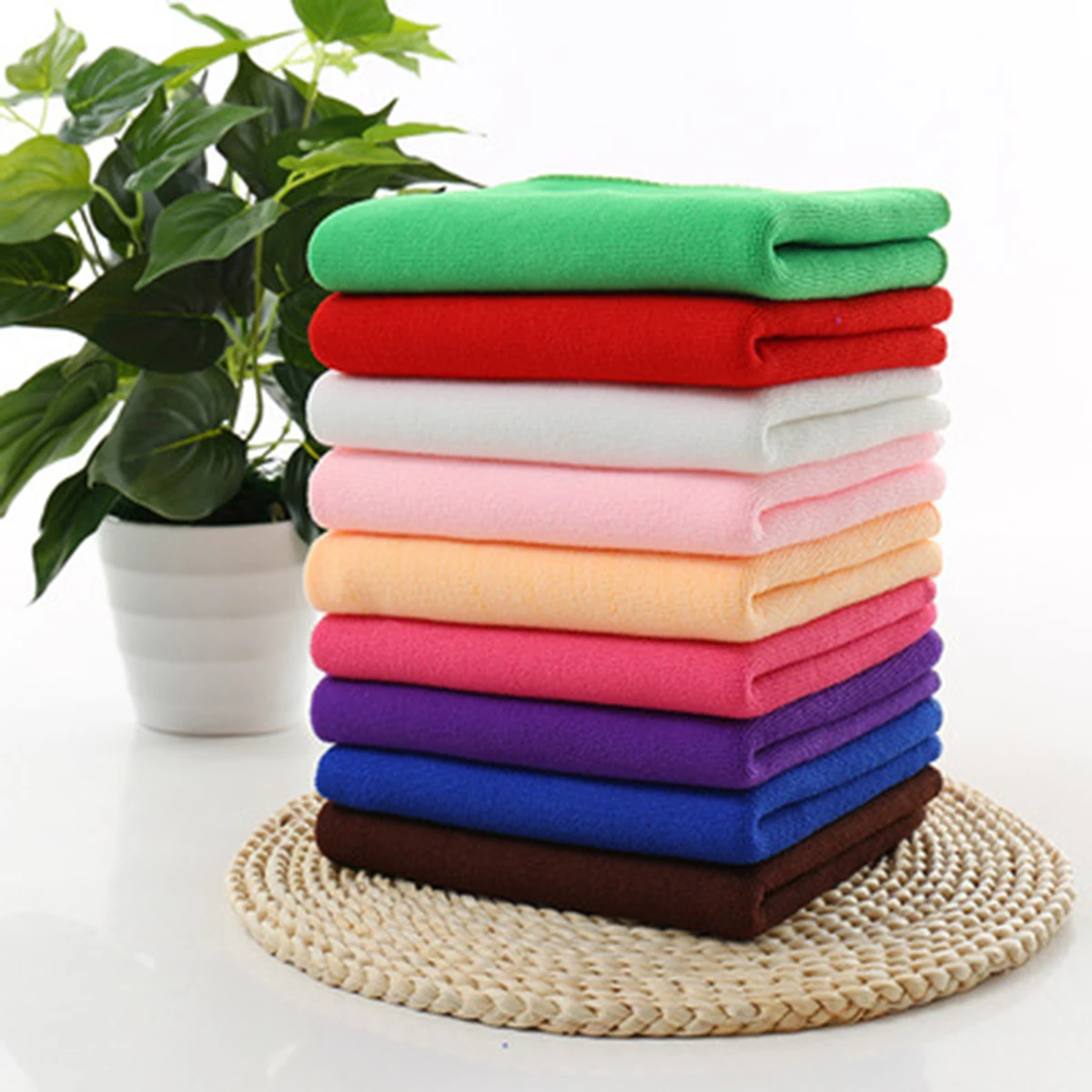 Полотенца для чистки автомобилей 30x70 см микрофибра Авто полировка воском