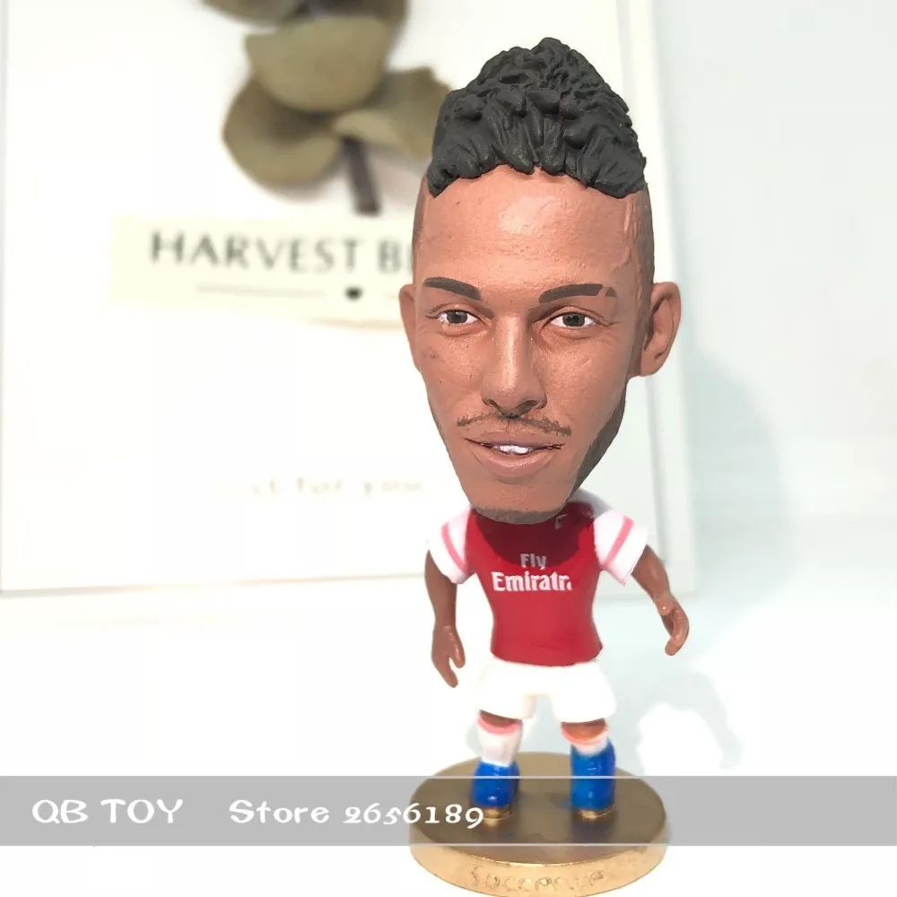 Футбольные Звезды 14 # Aubameyang подвижные суставы Смола Модель игрушки фигурка