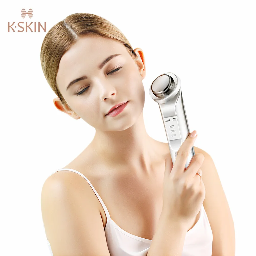 K SKIN KD9960 ионный массажер введение Инструмент Уход за лицом очищающий массажный