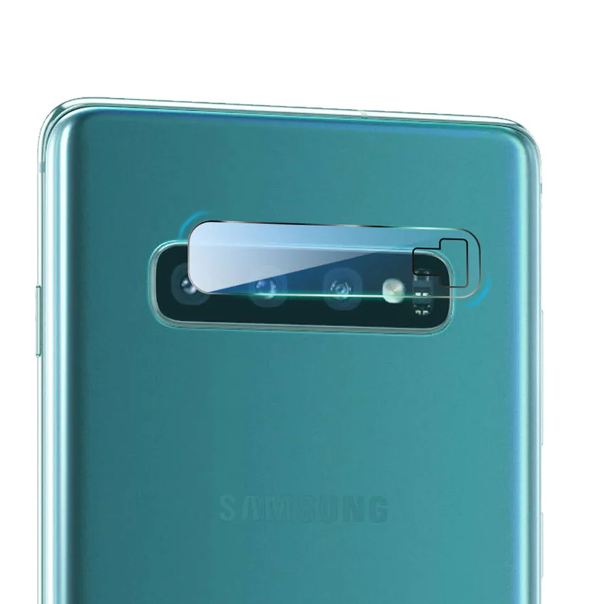 HD Clear Tempered glass lens protective film For samsung galaxy s10 s10e s10+ S9 S8 S7 Back Camera Lens Protector Film | Мобильные