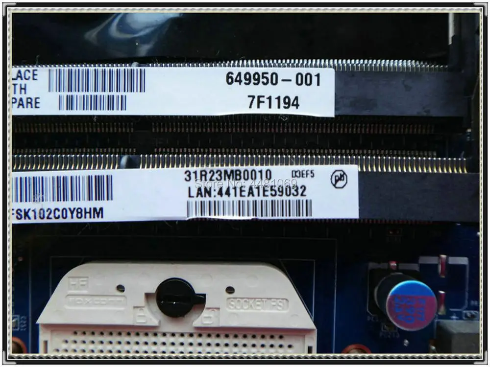 Материнская плата DA0R23MB6D0 DA0R23MB6D1 HD6470/1G 649950 001 для HP Pavilion G6 1314AX 1232se R23 R1|Материнские