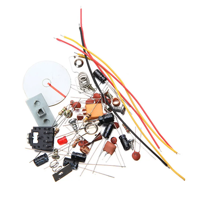 LEORY DIY ZX2051 DC 3V 0 5 W FM AM радио Комплект Электронный обучающий комплект с 2 * AA