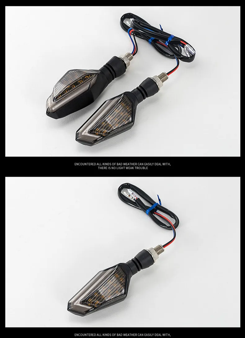 2pcs/lot 22LED dual-color light guide steering indicator with function of daylight and brake | Автомобили и мотоциклы