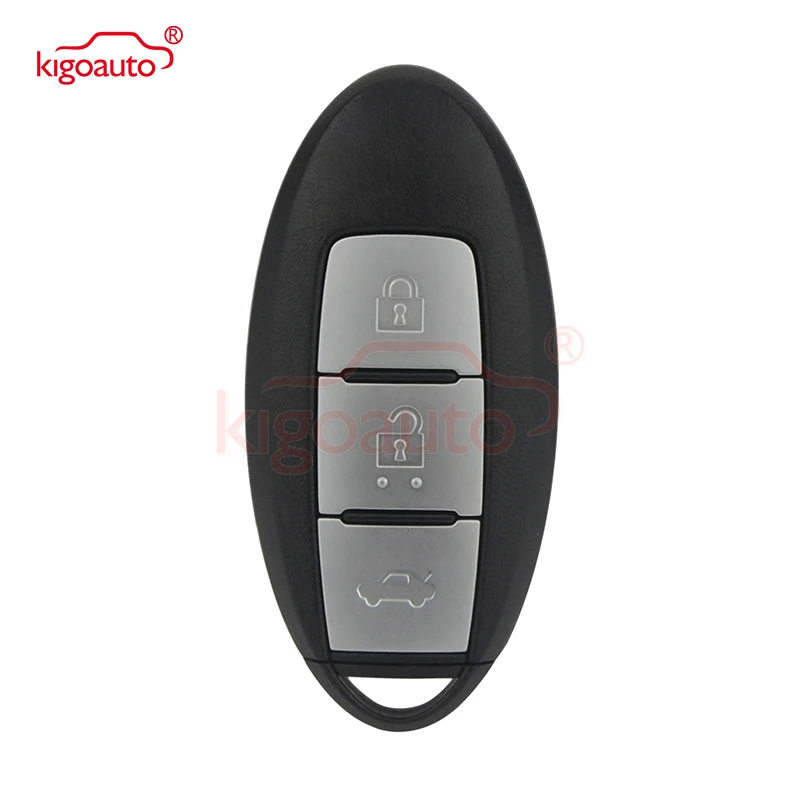 Умный ключ Kigoauto 3 кнопки 433 92 МГц 47 чипов для Nissan Teana БЕСКЛЮЧЕВОЙ вход