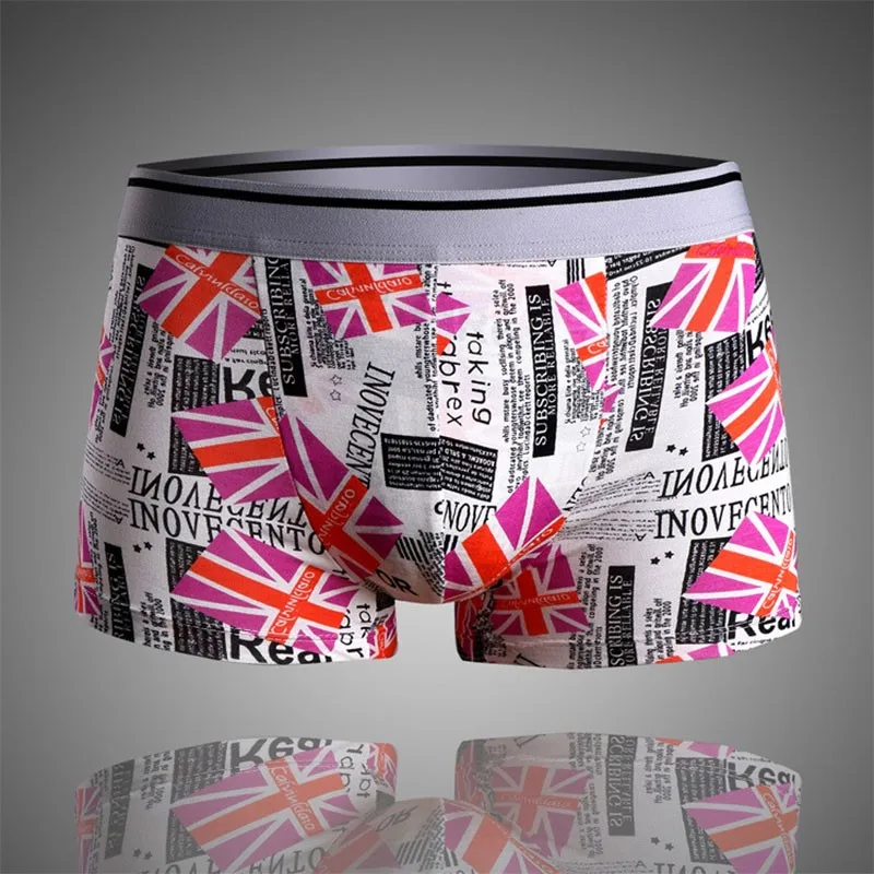 10pcs lot Gentle Men's Comfy Sexy Soft Underwear Boxer Mans Boxer Shorts Bulge Pouch Underpants New NNK-004