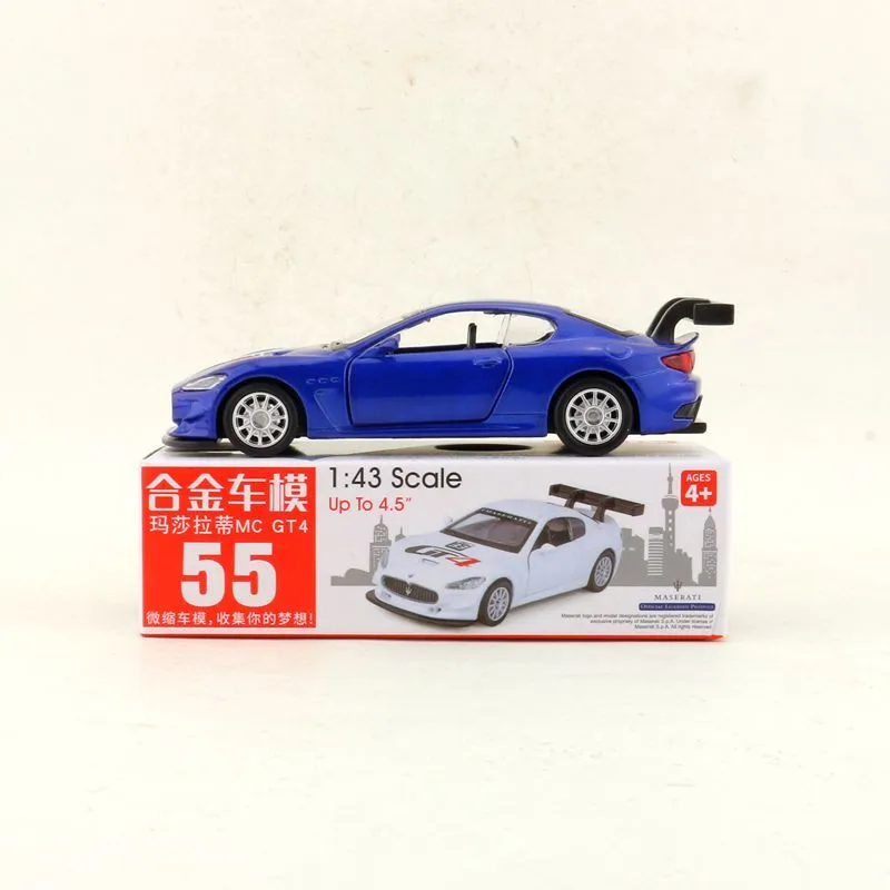 Масштаб 1:43/литая Игрушечная модель/Maserati MC GT4/спортивный гоночный