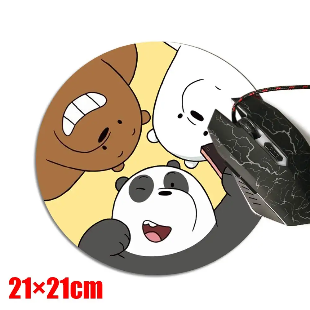 Мы вся правда о медведях гризли панда износостойкий коврик для мыши настольная