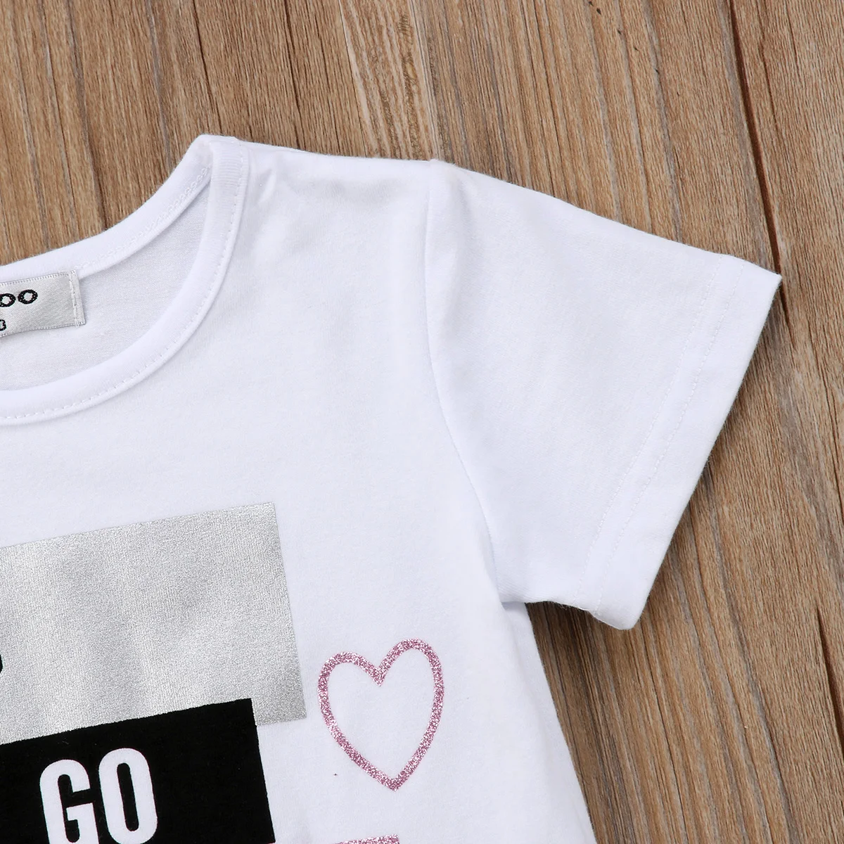 2PCS Fashion Newborn Kid Baby Girls Tops T-shirt Denim Skirts Dress Outfit Clothes Set 2019 Newest | Детская одежда и обувь