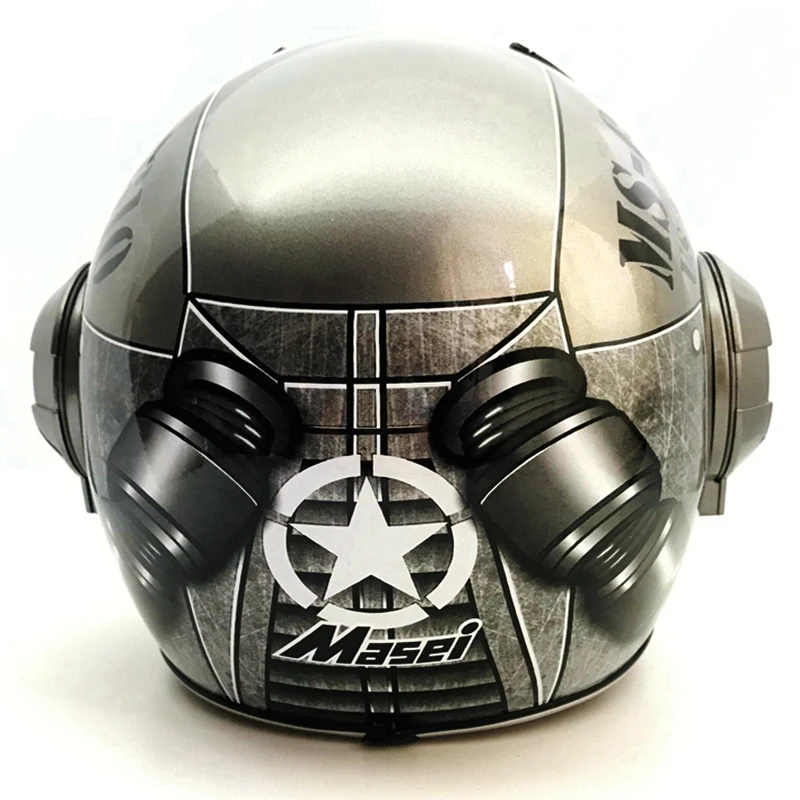 2019 ярко Серый Военный шлем zaku в стиле армии MASEI IRONMAN Железного человека