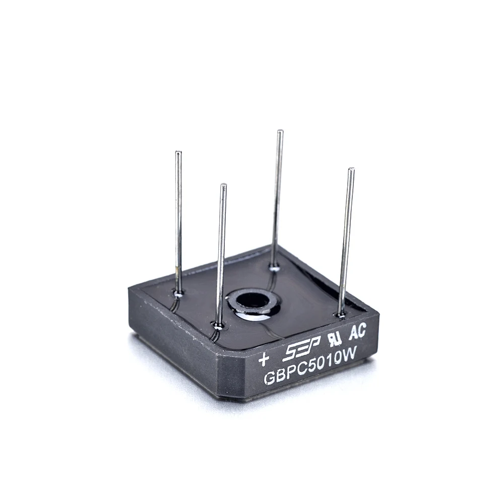 Новый 1/2/5/10 шт GBPC5010W квадратный мостовой выпрямитель 4 контакта 1000 В 50A для