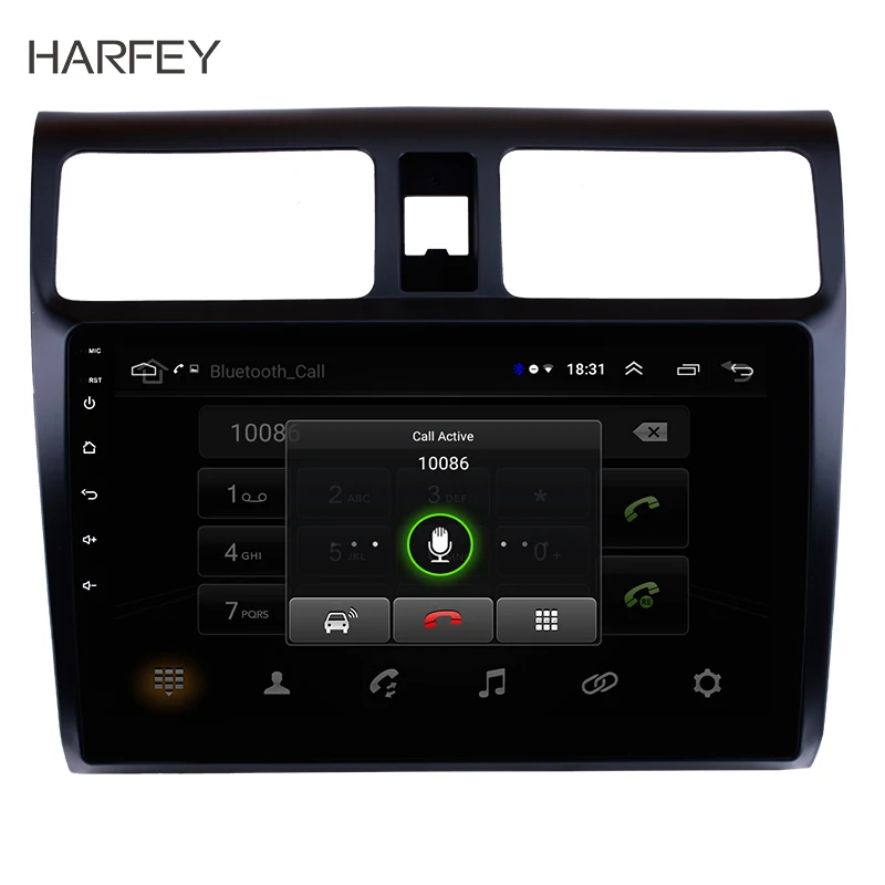 Автомобильное радио Harfey 2Din 10 1 "для 2005 2006 2007 2008 2010 Suzuki Swift Android 0 gps мультимедийный