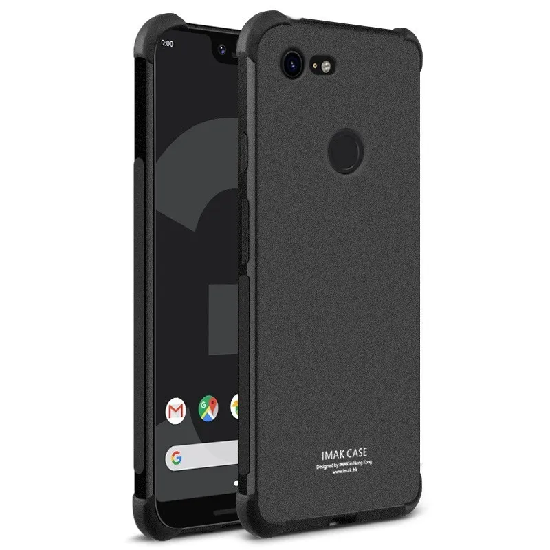 Чехол Imak Corners Airbag ДЛЯ Google Pixel 3 XL противоударный мягкий ТПУ полное покрытие Матовая