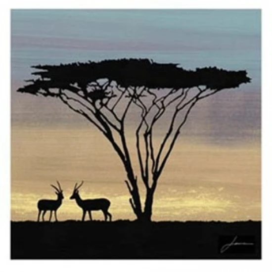Savanna III постер печать Джеймса бургардта (19x19)|Таблички и знаки| |