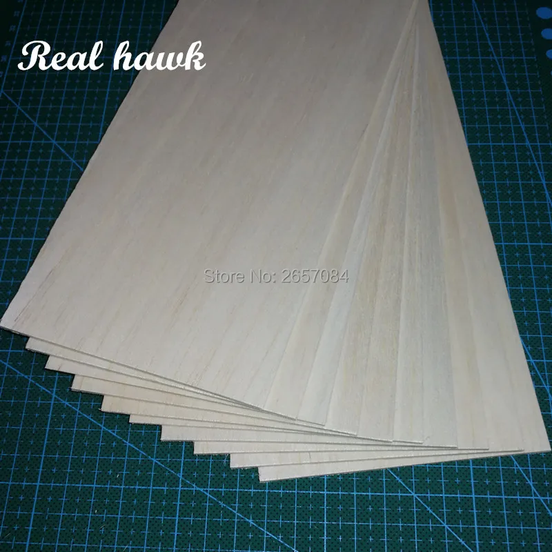 1 шт. 1000x80x10 мм AAA + модель Balsa деревянные листы для DIY RC деревянный самолет материал
