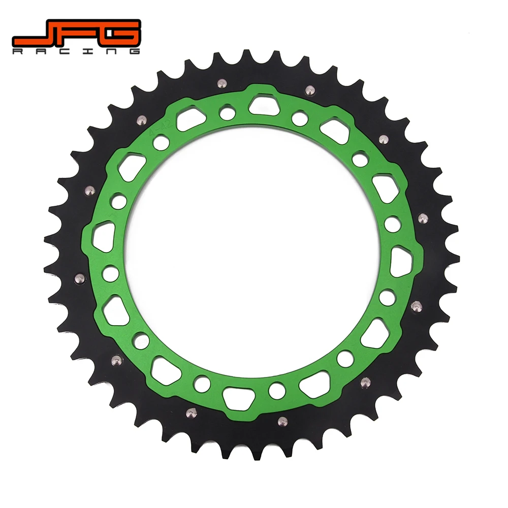 Задняя звездочка цепи 42T 48T 49T 50T 51T для KAWASAKI KDX200 KDX250 KLX250 KLX300R KLX450R KLX650 KX125 KX250 KX250F KX450F