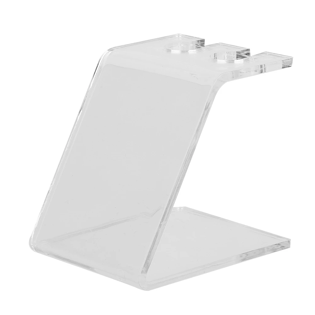 Professional Acrylic Transparent Tattoo Gun Machine Stand Holder Makeup Essential Accessory | Красота и здоровье