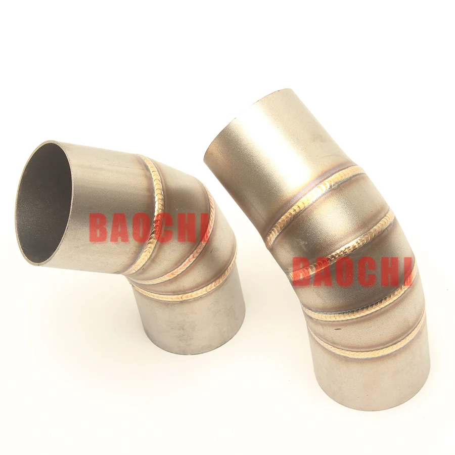 Мотоциклетный глушитель без шнуровки средняя труба выхлопная из титана