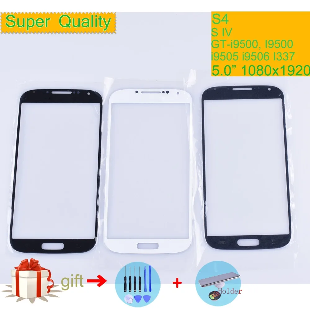 

For Samsung Galaxy S4 i9500 I9505 I337 Touch Screen Front Glass Panel TouchScreen Outer Glass Lens