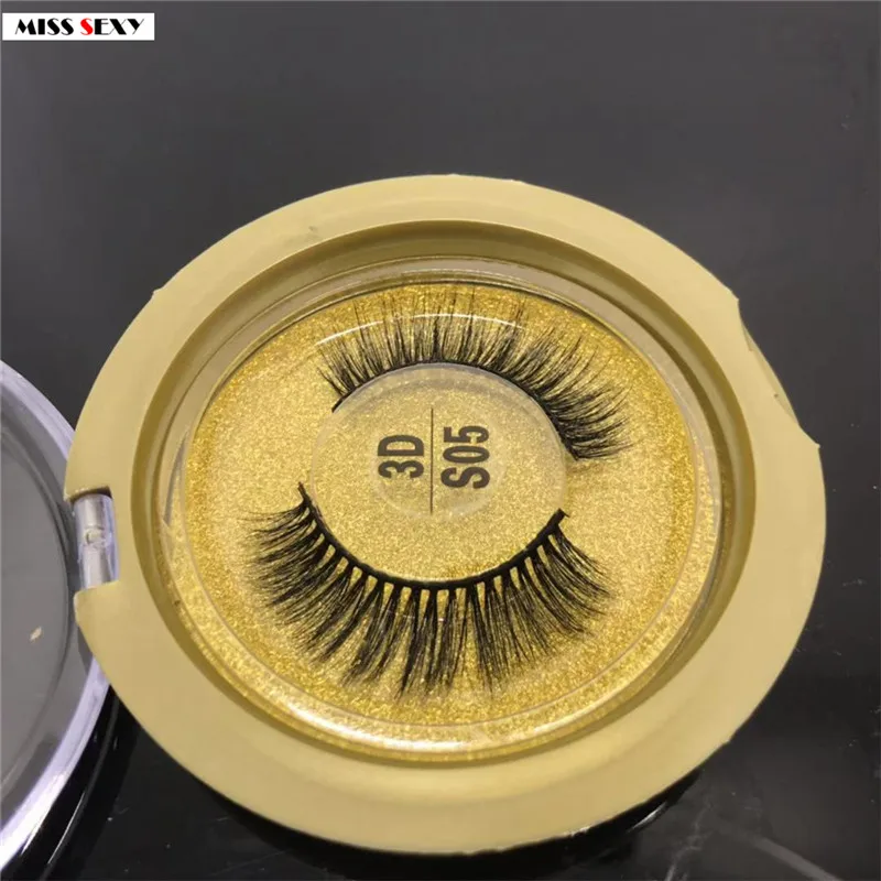 Misssexy lash natural 3D Mink False Eyelashes Lashes Thick HandMade Fake Makeup Eyelash kit beautiful package3ds32 | Красота и