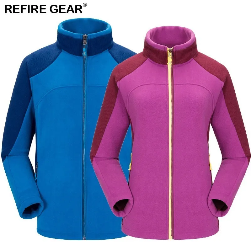 Refire Gear осенне зимние флисовые куртки для мужчин и женщин спорта на открытом