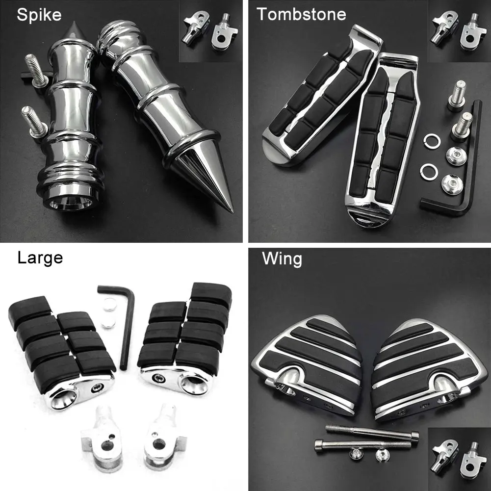 Передние Подножки для крыльев подходят 2010 2014 2011 2012 2013 Марка Triumph Thunderbird 1600 Storm footpeg