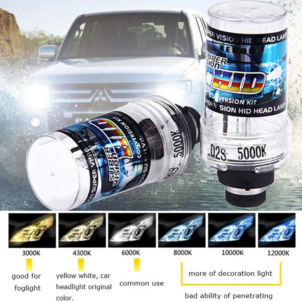 2018 35 Вт Автомобильная HID лампа D1S D2S D3S D4S ксеноновый головной светильник D1 D2 D3 D4 D1R D2R