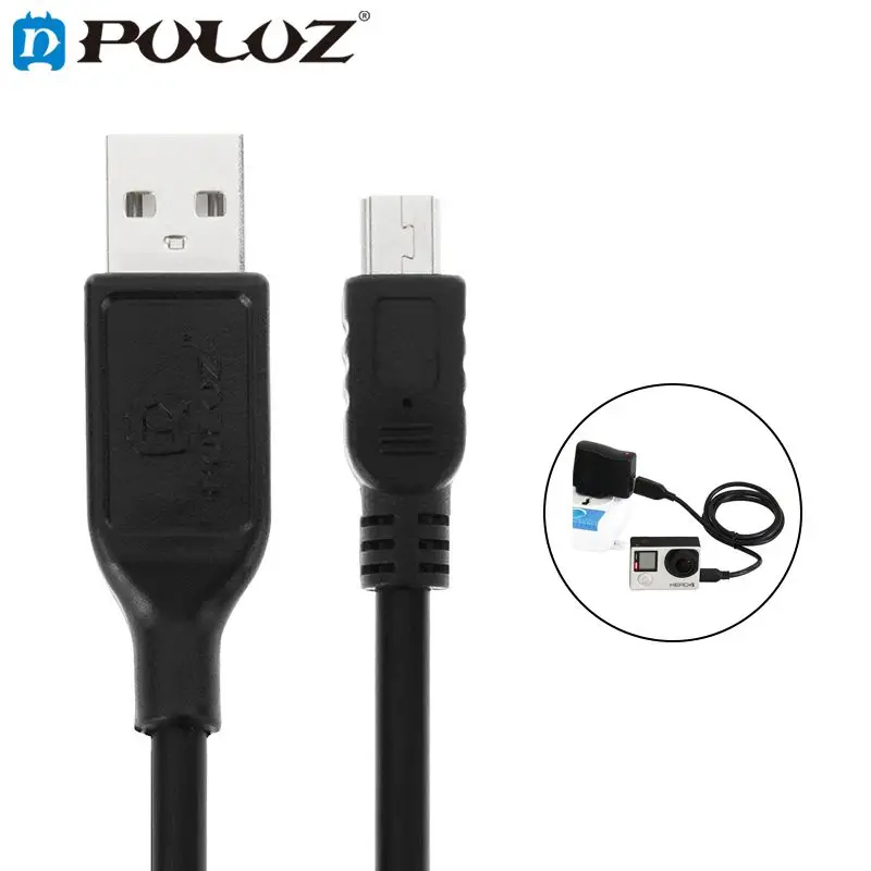 Аксессуары PULUZ для Go Pro 5 контактный usb кабель зарядки и синхронизации данных GoPro