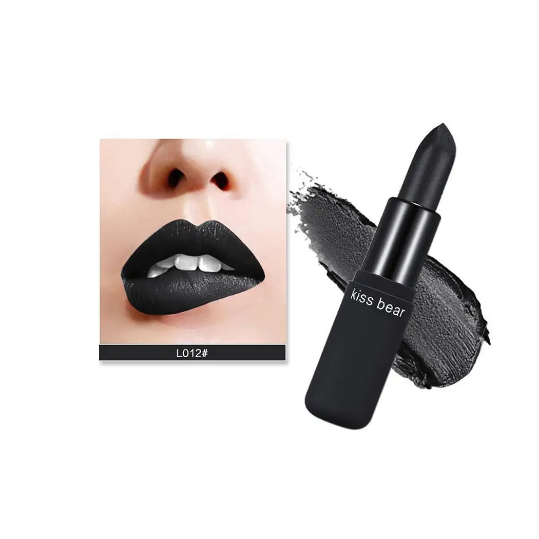 12 Цветов матовая помада Водонепроницаемый длительный Повседневное вечерние