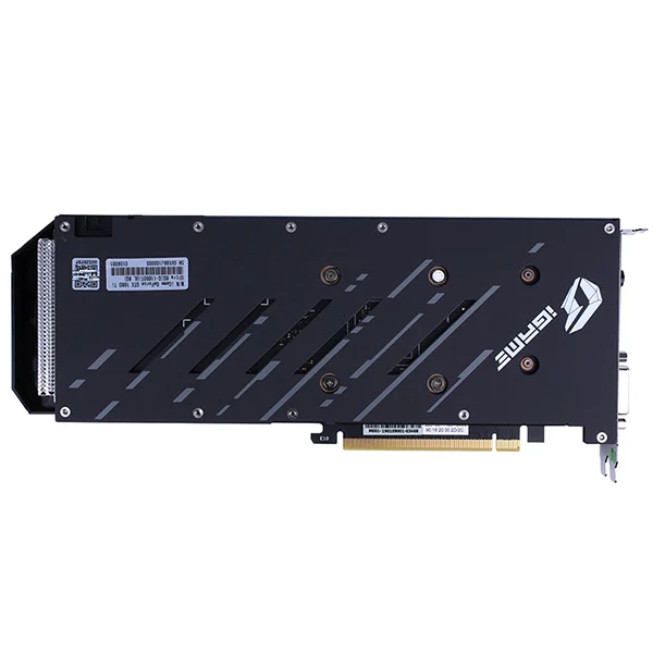 Оригинальная Красочная видеокарта iGame GeForce GTX 1660Ti Ultra Nvidia Gaming GDDR6 6G 192 бит для