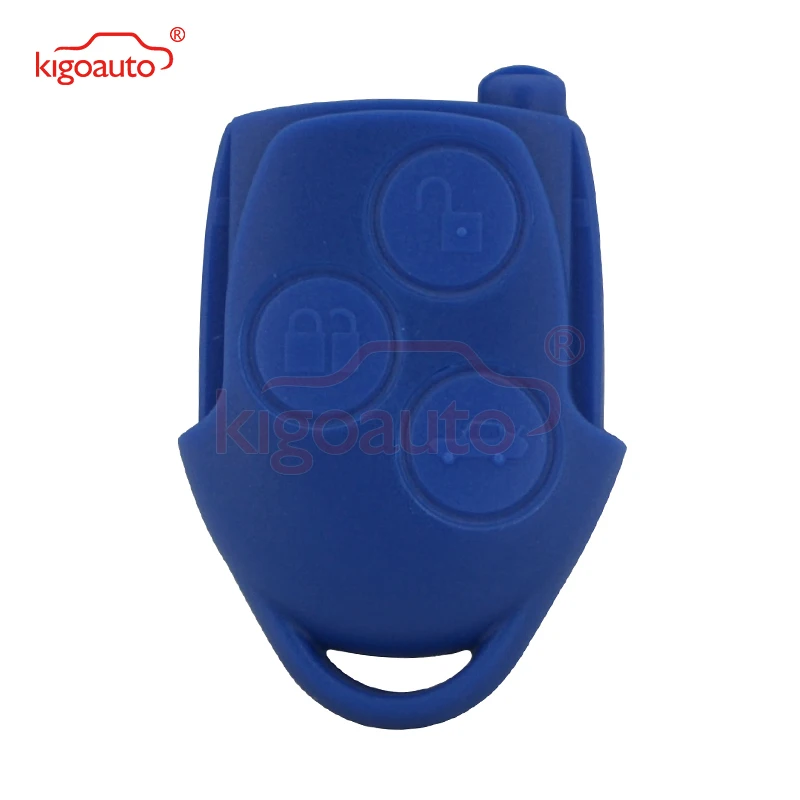 Kigoauto BLUE 3 кнопки подключения пульта дистанционного управления чехол-брелок для