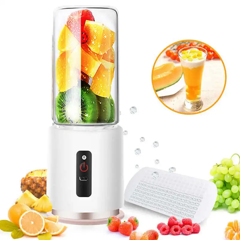 Usb электрическая соковыжималка чашка для путешествий блендер личный коктейлей и