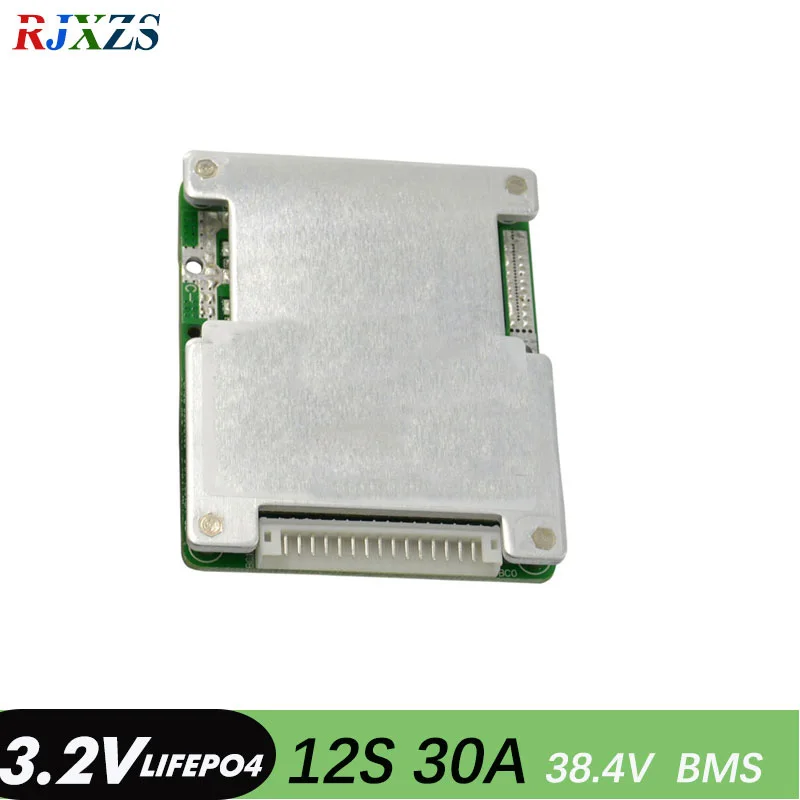 Защитная плата для аккумулятора 36V12S 30A lifepo4 36В 26650 18650 BMS PCM 12s bms с балансировкой