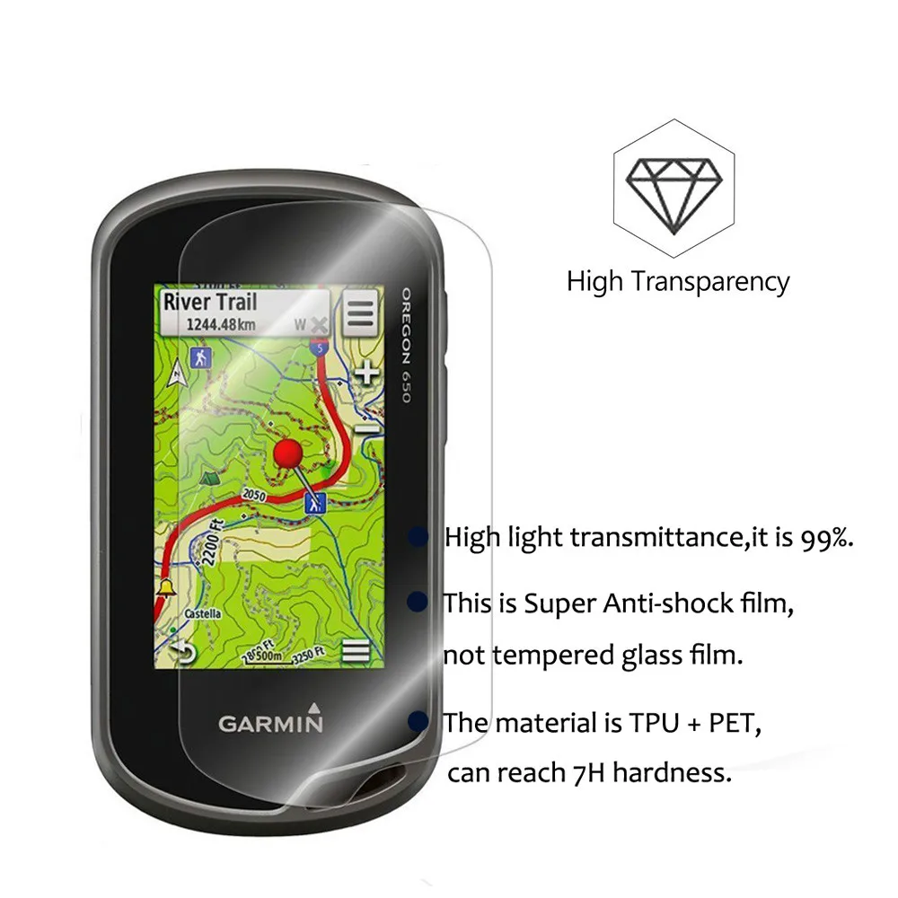3 шт./упаковка Взрывозащищенная защитная пленка для Garmin Орегон 700 750 750T 739|Защитные