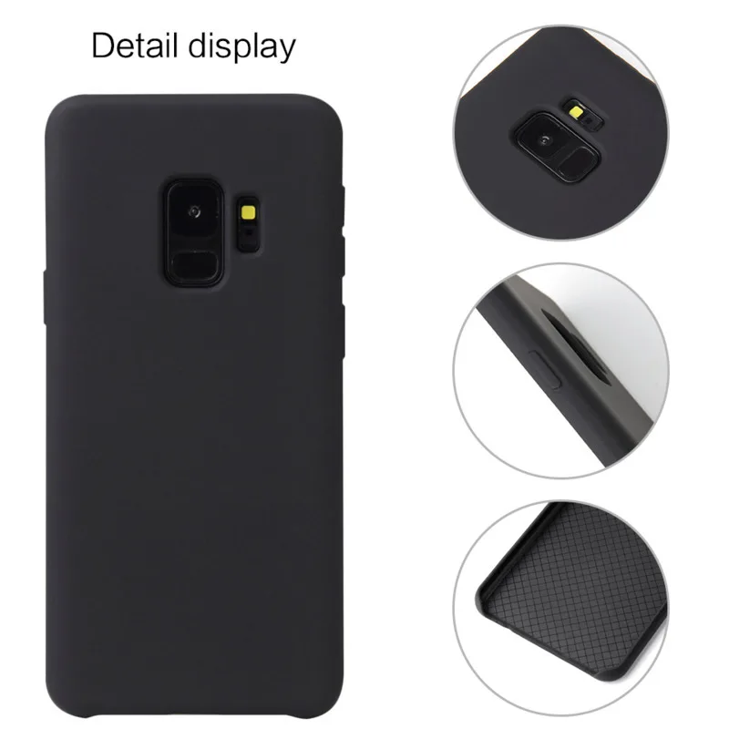 Официальный силиконовый чехол Buluby для Samsung Galaxy S9 S8 Plus Мягкая силиконовая задняя