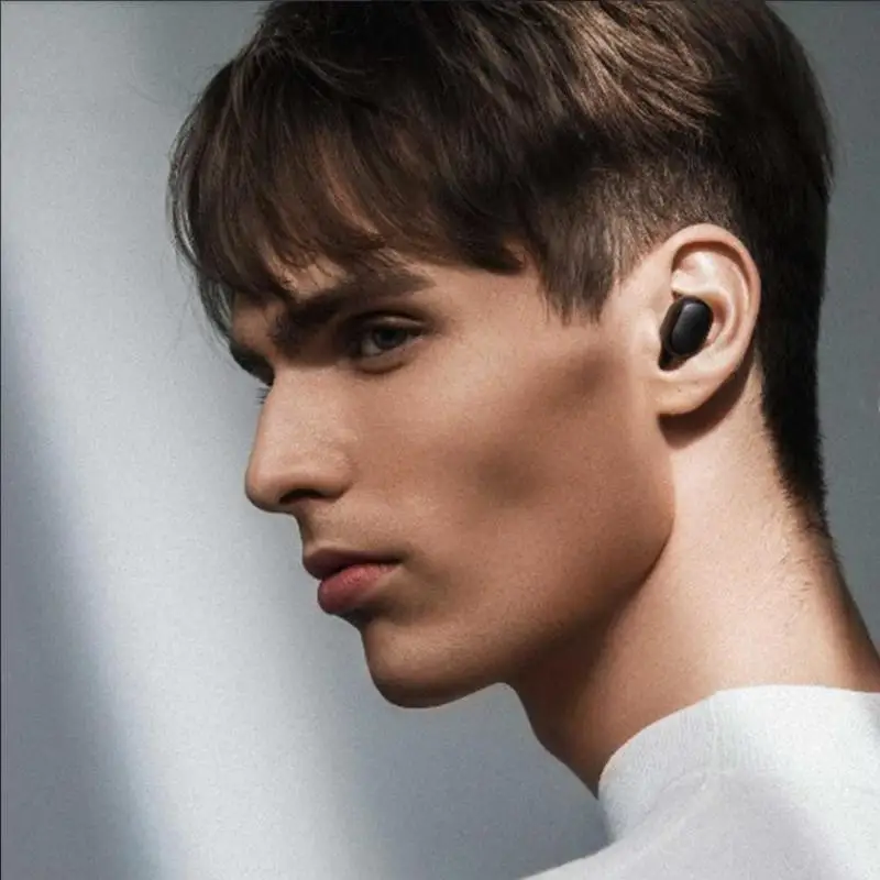 Xiaomi AirDots Bluetooth наушники TWS True Беспроводные стерео Bluetooth 5,0 наушники с микрофоном зарядная коробка Новинка
