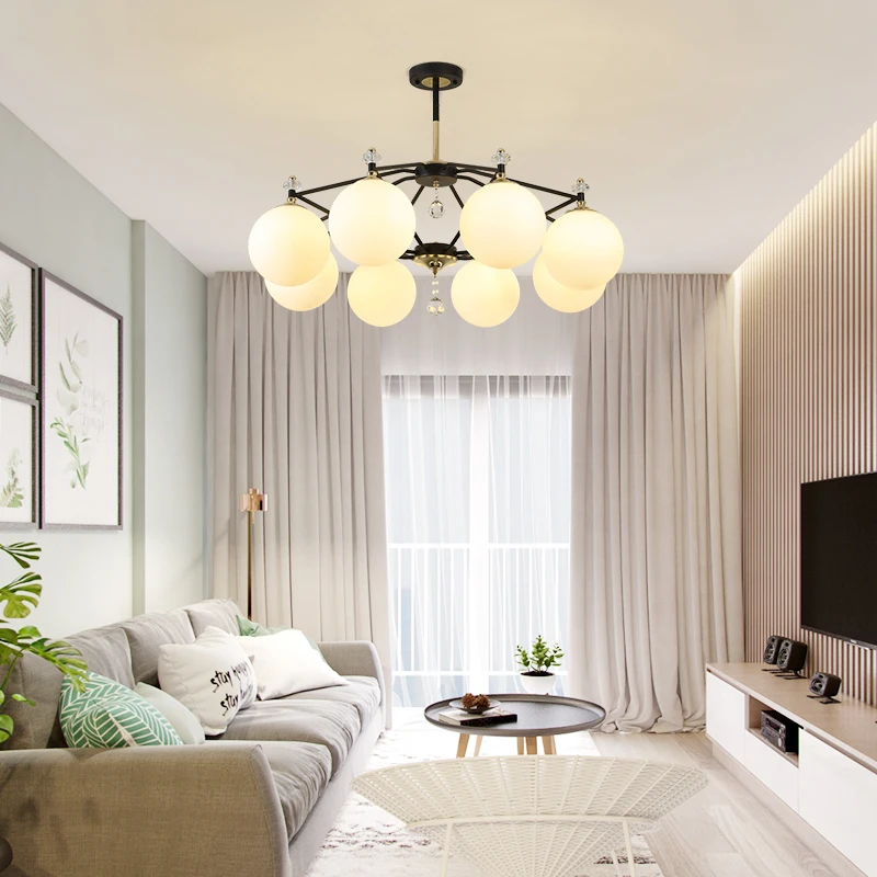 Современный светодиодный Люстра для гостиной спальни осветительные приборы